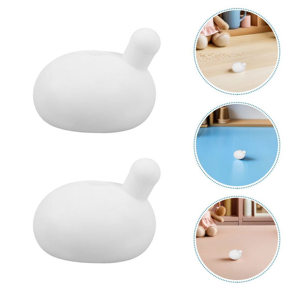 Bubble Insert 14Pcs Mini Bubble Inserts Rubber White Reusable for Doll Packaging and ...