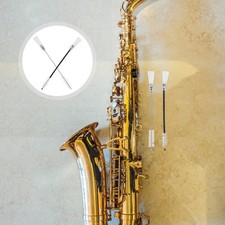 2 Pcs Alto Sax Cleaning Swab for Saxophone Musical Instrument Brush