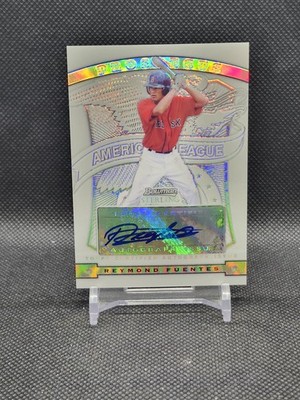 900@ 2009 Bowman Sterling Prospects Rey Fuentes #BSP-RF Refractor /199 (AU, RC)