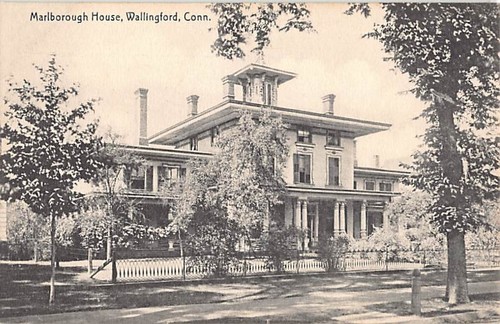 WALLINGFORD, CT ~ MARLBOROUGH HOUSE, Pub. JUDD #57192 ~ used 1908