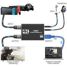 Universal Compatibility Video Capture Card - HDMI Loop-Out /