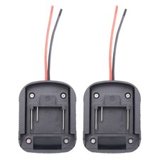 2Pc Battery Adapter for 18V Lithium Battery Tool Connector Adapter Dock2566