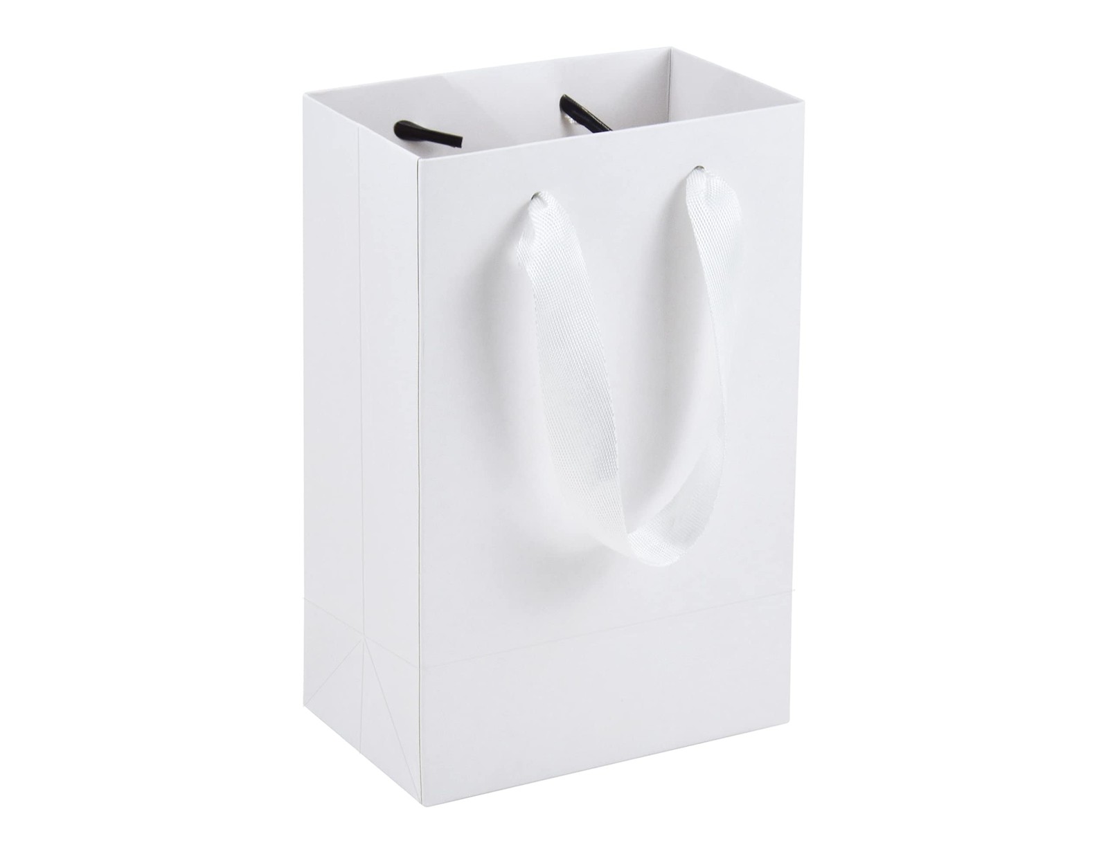 White Bags - 20 Pack, 5.25X3.25X8Inch, Craft Gift Bags For Clothes, Retail, P...