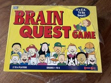 University Games Brain Quest Board Game 1993 2-4 Players Ages 6-12 New Sealed
