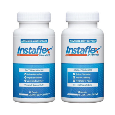 2-Pack Instaflex Capsules   All Natural Daily Joint Health Support - 120 Caps