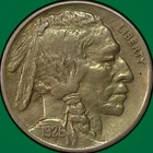 1926 Buffalo Nickel Almost Uncirculated AU Coin #38116
