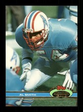 Al Smith #54 Houston Oilers Topps Stadium Club Football Trading Card