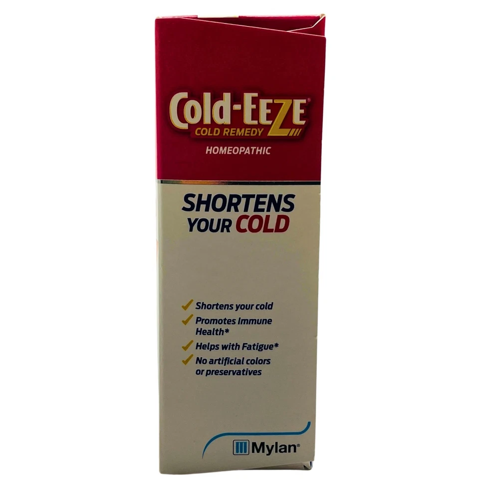 Pastillas homeopáticas de zinc Cold-EEZE caja de 25 quilates nuevas Foto 4 de 4