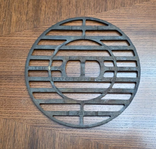 Vtg Griswold Cast Iron Skillet Grill 299 Erie PA USA Antique Pan HTF Griddle