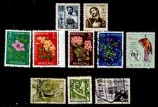 MACAU, PORTUGAL: 1950 S - 60 S STAMPS WITH UNUSED & MINT NEVER HINGED SOUND
