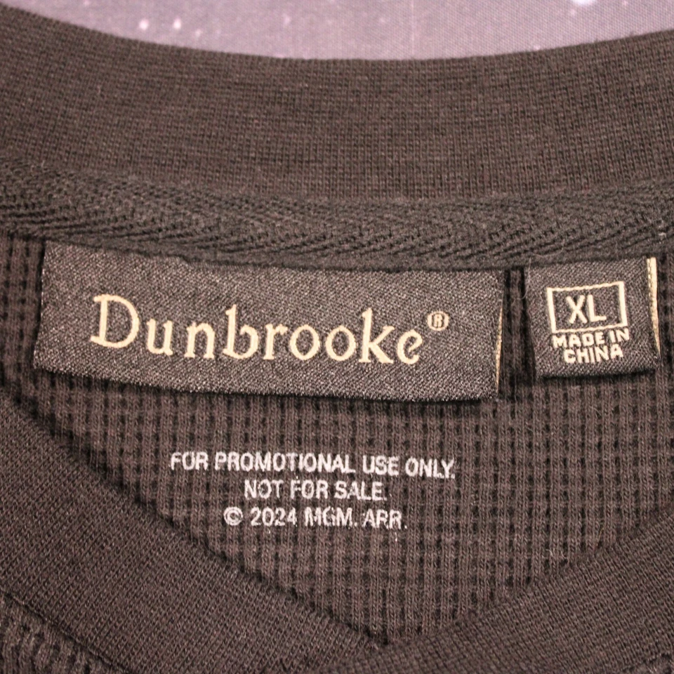 Camisa Dunbrooke El Apicultor Promo Película Negra Henley Térmica L/S - X-Grande Foto 4 de 4