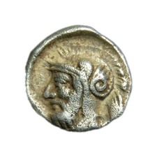 Antico greco Tarso, Cilicia Pharnabazos satrapo AR obol ca.380-374 aC