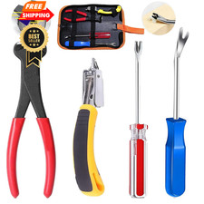 Tayfeim 4Pcs Upholstery Staple Remover Nail Puller Tool Set B k