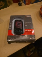 SanDisk Sansa Fuze 4GB Black MP3 Player Media Player SD