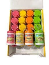 Wish 20 Wipes/24 In Display Sanitizing Hand Wipes w/Carabiner-Assorted Scents