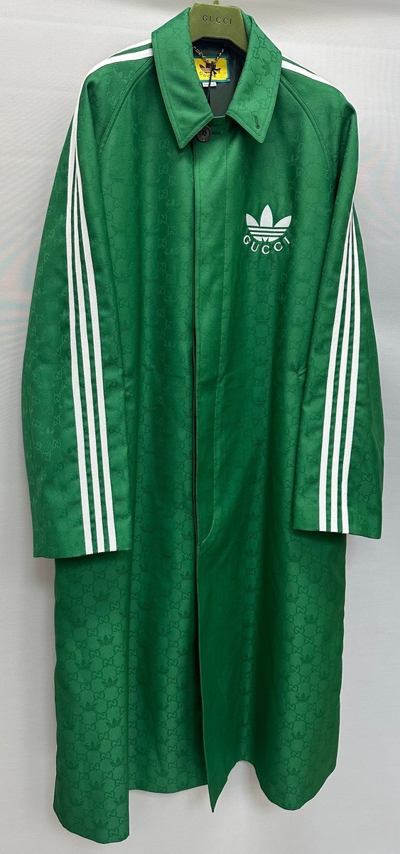 GUCCI ×adidas GG Trefoil jacket アディダス Gucci x adidas GG Trefoil Zip Jacket Beige/Ebony Men's