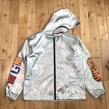 BAPE Aurora Shark zip hoodie Jacket A Bathing Ape Size S