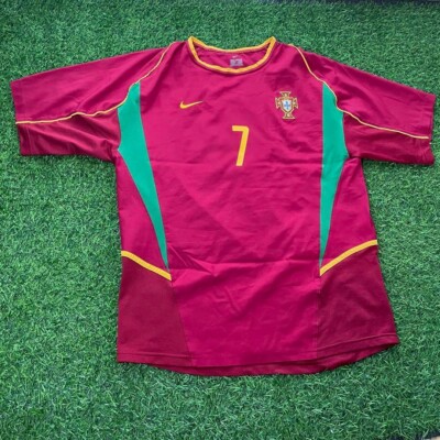 Figo 2002 Portugal Official Jersey Shirt Kit - Size XL - World Cup