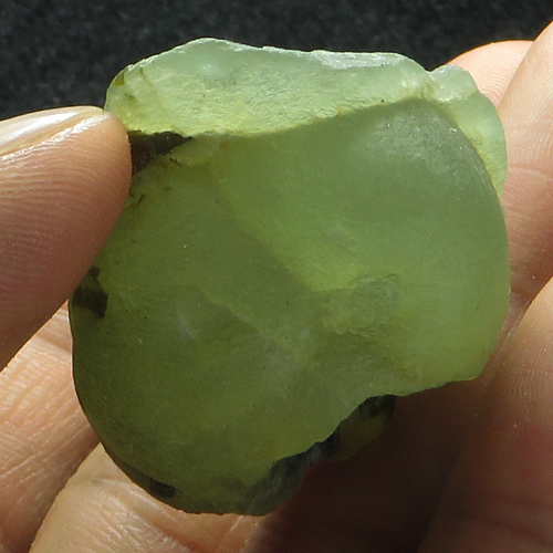 SHOLA Echt 163,46 Ct Natürlicher Grün Prehnit Riesig aus Mali - Bild 3 von 3
