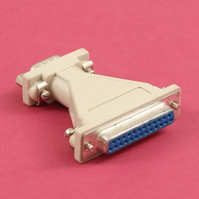 Serial To Pin Adapter 25 Pin DB-25 Female to 9 Pin DE-9 Male Serial Interface Adapter | eBay ...