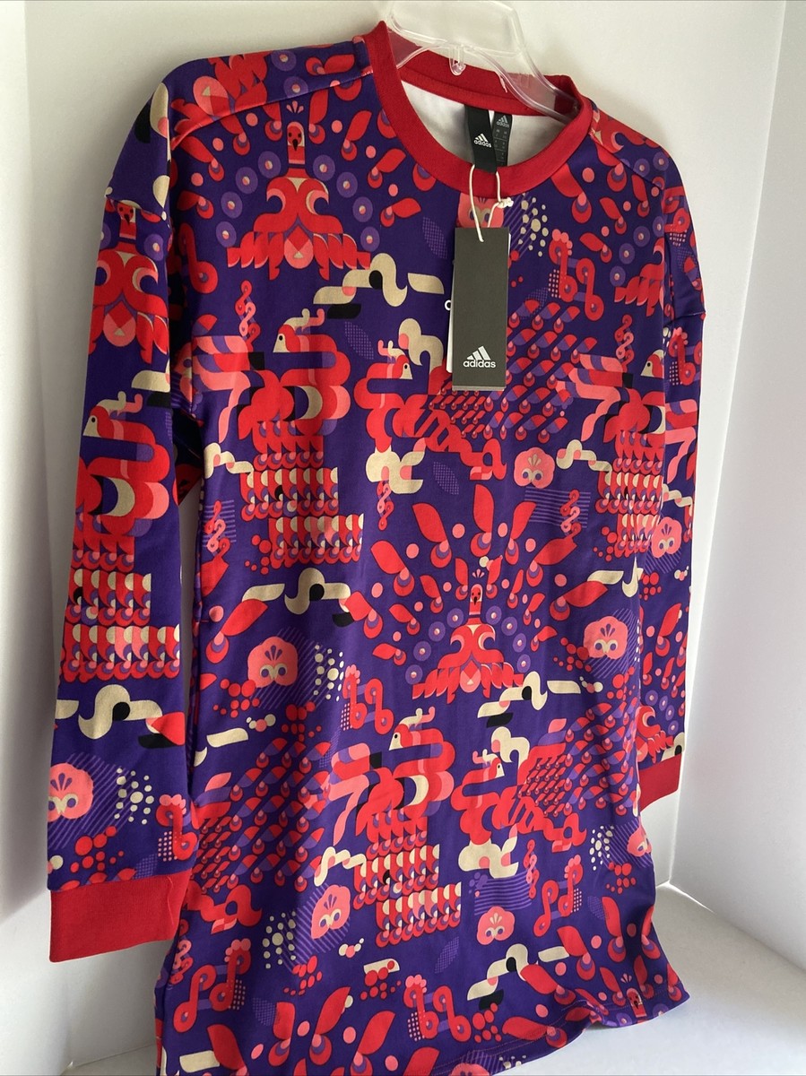 Adidas Women's CNY ALLOVER PRINT Chinese New Year Sweatshirt