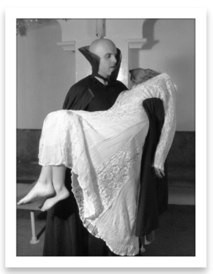 Schwarz-Weiß 5 x 7 Zoll Foto The Vampire Lovers - Vamp003