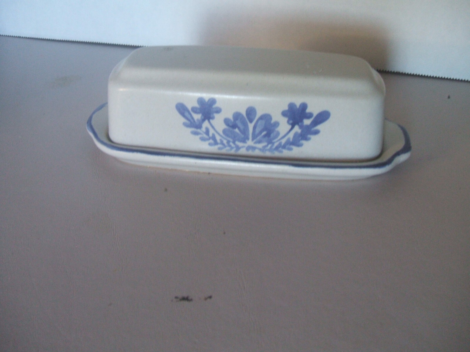 Pfaltzgraff yorktowne butter dish 2 pieces marked 28 on bottom eBay