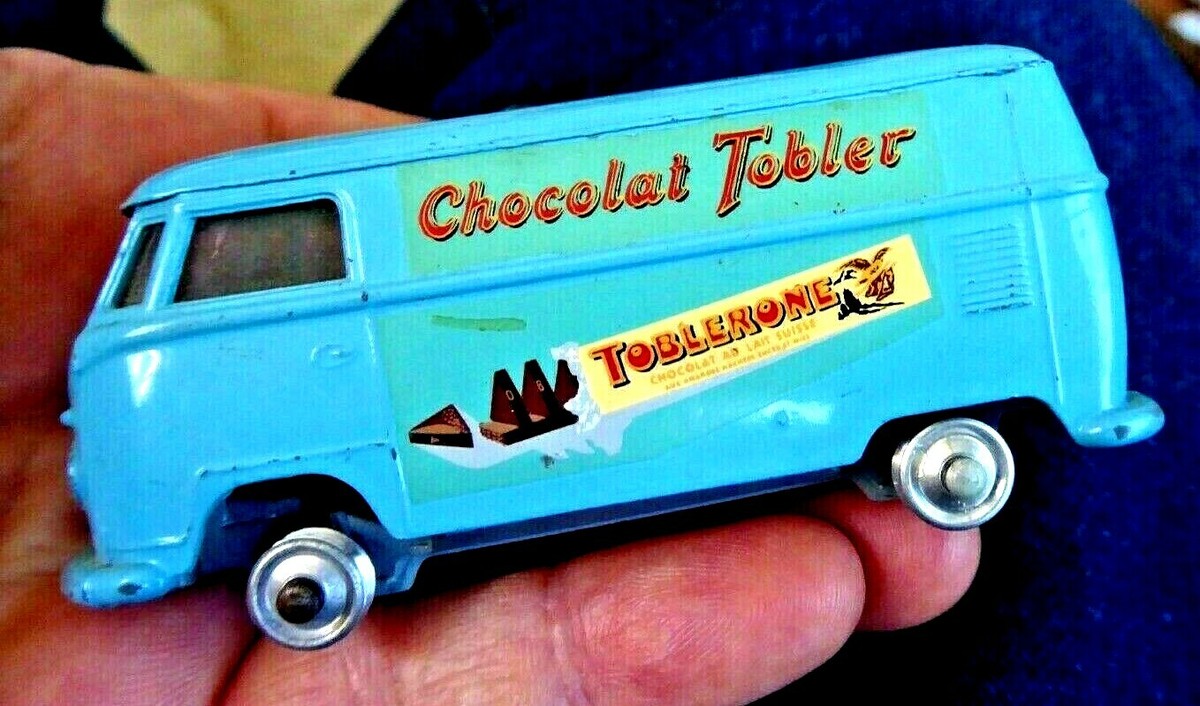 コーギー VOLKSWAGEN Chocolat Tobler VINTAGE CORGI TOYS METAL VOLKSWAGEN VW VAN CHOCOLAT TOBLER