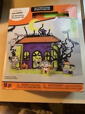 Creatology Halloween 3D Haunted House Craft Kit Structure Dracula Cat Bat Ghost