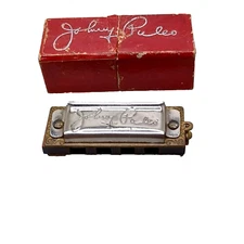Johnny Puleo Signed Hohner No. 39 Harmonica