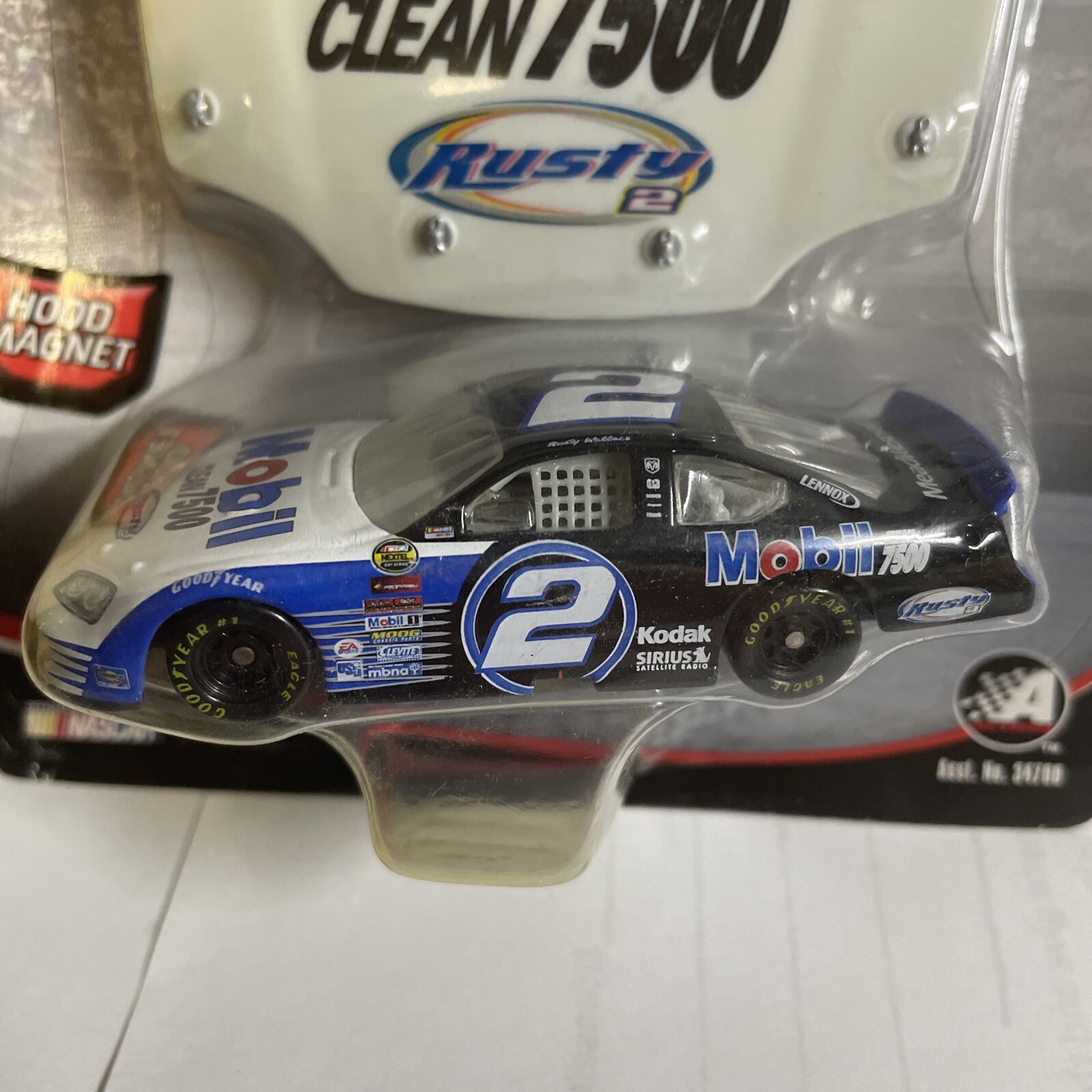Winner's Circle 2005 Rusty Wallace 1/64 Mobil Car Hood eBay