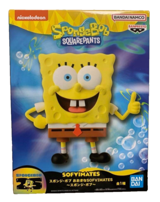 BANPRESTO Sponge Bob Big SOFVIMATES Sponge Bob Figure from Japan