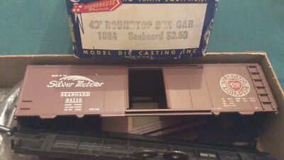Roundhouse 1084 HO Seaboard Railroad 40' boxcar 24116   kit NOS