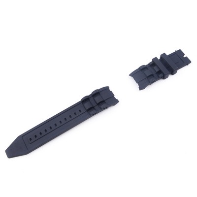 26mm Gummi Uhrband Schwarz Uhrarmband für Invicta Pro Diver Chronograph Uhr Band