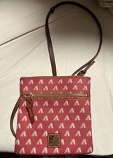 MLB ARIZONA DIAMONDBACKS Dooney & Bourke Coated Canvas Wristlet