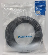 30 Feet Cable Matters  Cat 6 Ethernet Network Patch Snagless Cable Cord, NEW