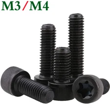 M3 M4 High Tensile 12.9 Alloy Steel Star Torx Hex Socket Head Cap Screws Bolts