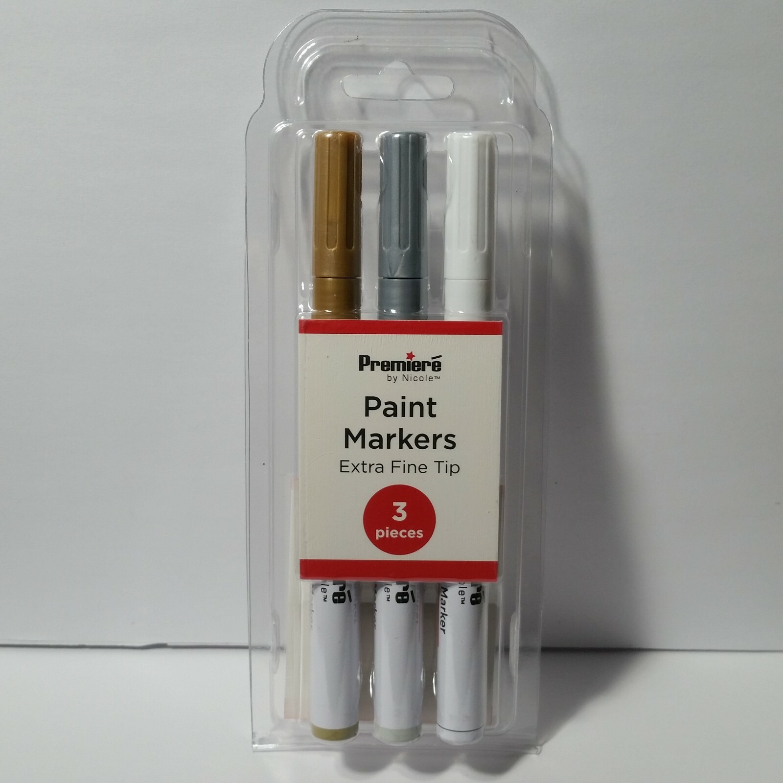 Extra Fine Tip Silver Gold White .4mm Oil Based