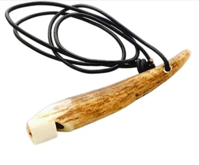 ELISE&CO STAG ANTLER HORN DOG WHISTLE FOR TRAINING OR HUNTING SHOOTING HANDMADE GUN DOG