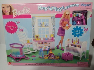 barbie nap and play nursery