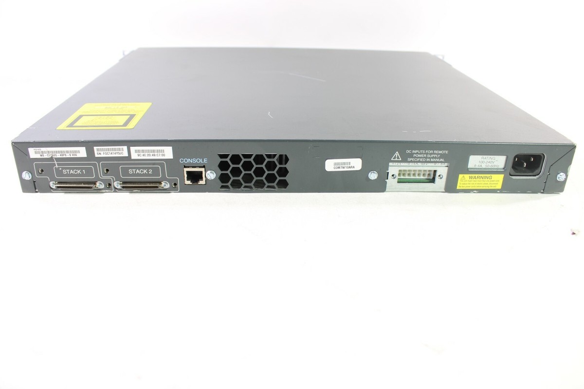 CCNA、CCNP】スタック2台CISCO Catalyst WS-C3750 CCNA、CCNP