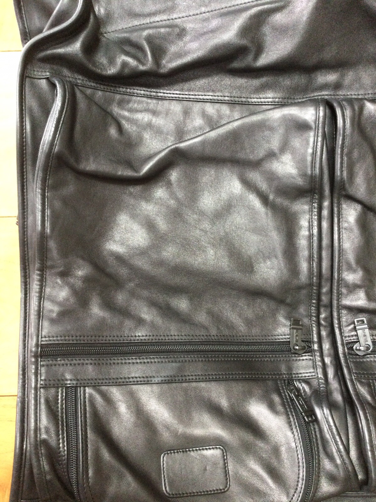 Genuine Tumi Leather Travel Suit Bag eBay