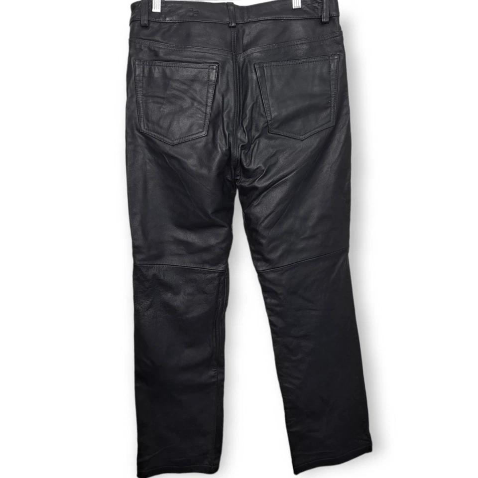 Pantalones de cuero Periscope PS3983 vintage años 90 talla 13 Foto 2 de 4