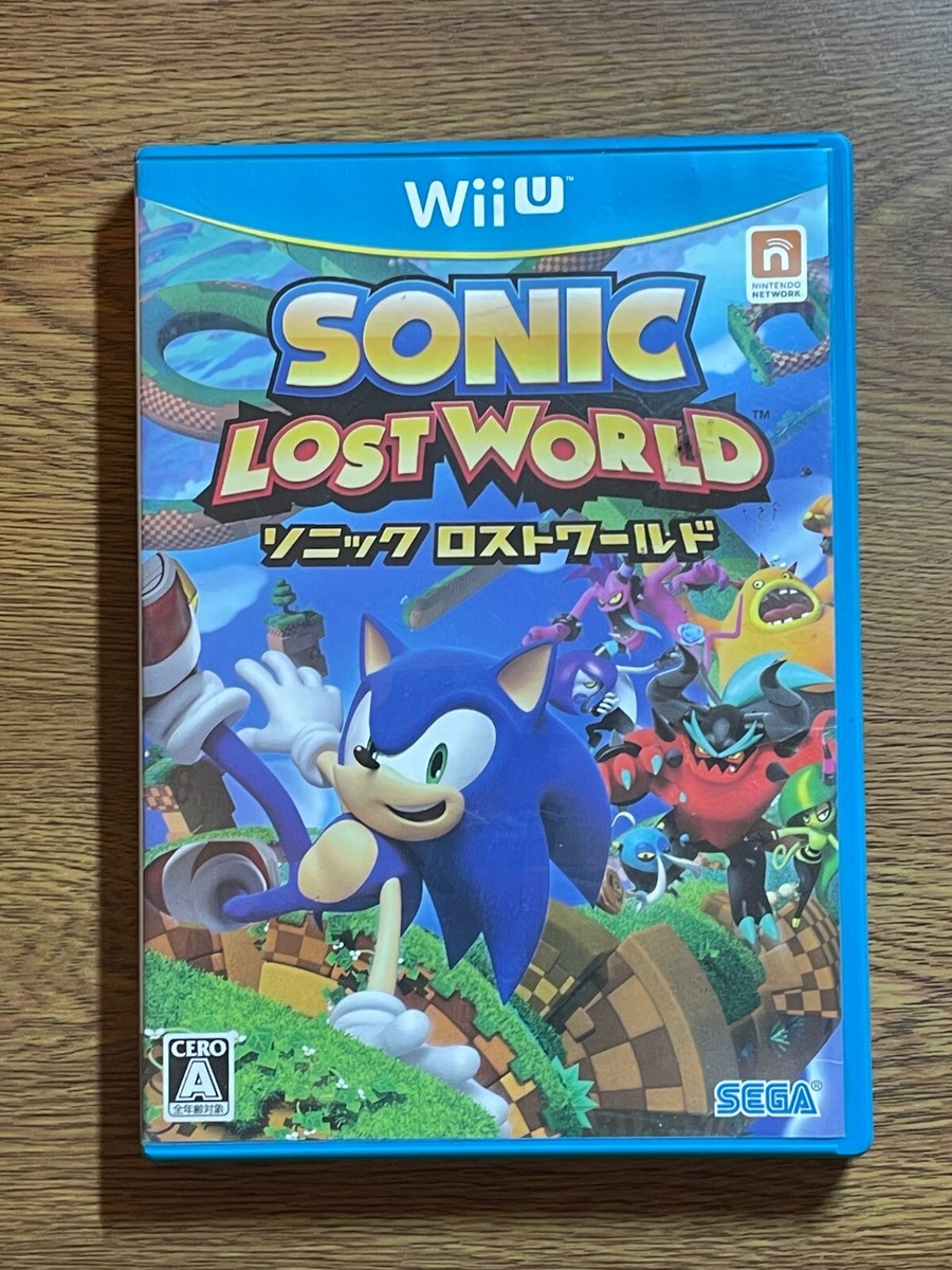 Sonic Lost World Nintendo Wii U WiiU Japan NTSC-J Sega Sonic Team