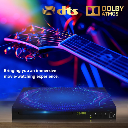 Blu Ray DVD Player, 1080P Heimkino Disc System, alle DVDs und Region a 1 abspielen - Bild 2 von 12