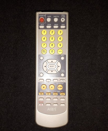 MANDO DVD AIRIS 3 ORIGINAL - Imagen 3 de 3