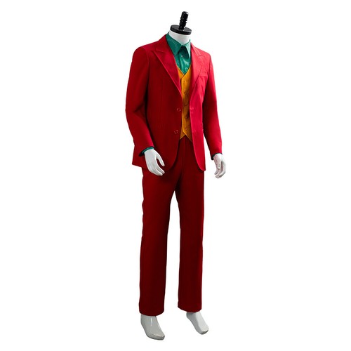 2019 Movie Joker Joaquin Phoenix Arthur Fleck Cosplay Costume Suit Halloween MEN - Bild 8 von 72