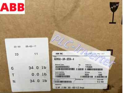 ACH550-UH-023A-4 ABB AC Variable Frequency Drive Brand New in Box DHL or FedEx#