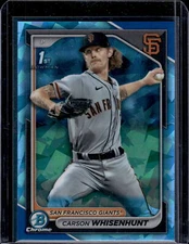 2024 Bowman Sapphire Edition #BCP-96 Carson Whisenhunt