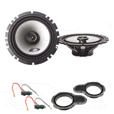 ALPINE LAUTSPRECHER für VW PASSAT B7 3C 2010-2014 Front Vorn 2-Wege 220W #AFAY